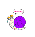 かたつむり♪十人十色スタンプ（個別スタンプ：3）