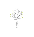 使いにくいお花のスタンプ（個別スタンプ：16）