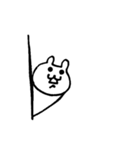 挨拶用スタンプ【うさぎ】（個別スタンプ：22）