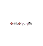 日常のシンプルスタンプ（個別スタンプ：2）