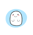 マシュマロのもこもこ（個別スタンプ：1）