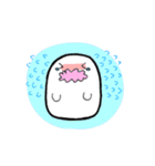 マシュマロのもこもこ（個別スタンプ：5）