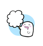 マシュマロのもこもこ（個別スタンプ：16）
