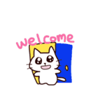 うるめで語りかけてくるネコさん（個別スタンプ：34）