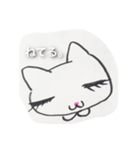 大人 ネコ。（個別スタンプ：4）