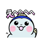 まぐろさん【公式】のゆる〜いスタンプ（個別スタンプ：1）