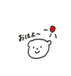 くまのスタンプです（個別スタンプ：1）