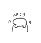 くまのスタンプです（個別スタンプ：11）