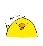 とりさん、時々くま吉。（個別スタンプ：3）