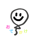 ★でか絵文字スタンプ★（個別スタンプ：3）