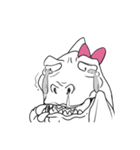 可愛い恐竜少女（個別スタンプ：23）