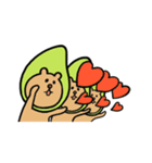 たねくまの意外とファンキーな一日（個別スタンプ：4）