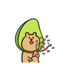 たねくまの意外とファンキーな一日（個別スタンプ：24）