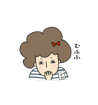 しましまアフロガール【いずみ】（個別スタンプ：16）