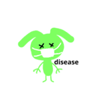 colorful rabbit♪（個別スタンプ：5）