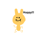 colorful rabbit♪（個別スタンプ：6）