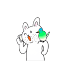 ドうさぎ（個別スタンプ：3）