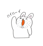 ドうさぎ（個別スタンプ：4）