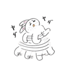 ドうさぎ（個別スタンプ：7）