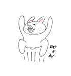 ドうさぎ（個別スタンプ：9）