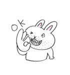ドうさぎ（個別スタンプ：16）