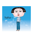 おかっぱ女子の毎日（個別スタンプ：29）