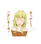 ぽむの妖精さんスタンプ（個別スタンプ：1）