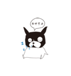 フレンチブルの日常会話（個別スタンプ：3）
