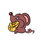かわっこいい動物たち 十二支（個別スタンプ：1）