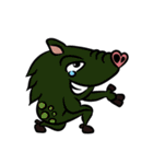 かわっこいい動物たち 十二支（個別スタンプ：38）