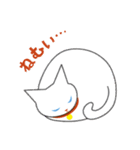 白猫ミちゃん（個別スタンプ：6）