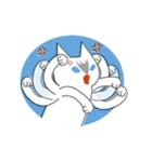 白猫ミちゃん（個別スタンプ：26）