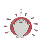 それ行け！アザラシくん（個別スタンプ：3）