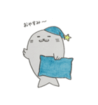 それ行け！アザラシくん（個別スタンプ：4）
