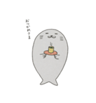それ行け！アザラシくん（個別スタンプ：28）
