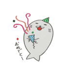 それ行け！アザラシくん（個別スタンプ：34）