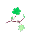 下手ふわーず 花（個別スタンプ：10）