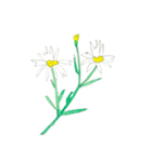 下手ふわーず 花（個別スタンプ：11）