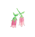 下手ふわーず 花（個別スタンプ：37）
