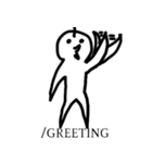 だめ人間ポクthe日常 (英語 Ver.)（個別スタンプ：13）