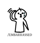 だめ人間ポクthe日常 (英語 Ver.)（個別スタンプ：20）