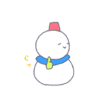 雪だるまのゆきまる（個別スタンプ：3）