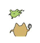 宇宙猫ケトチ＆エンドウ豆（個別スタンプ：19）