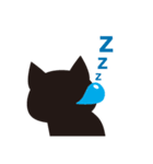 まっくろクロネコ（個別スタンプ：6）