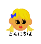 ゆる〜〜〜い指描きすたんぷ（個別スタンプ：2）