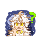 まばら髪の女の子（個別スタンプ：2）