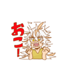 まばら髪の女の子（個別スタンプ：5）