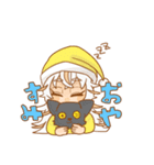 まばら髪の女の子（個別スタンプ：7）