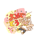 まばら髪の女の子（個別スタンプ：8）