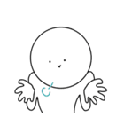 ひねくれまるくん（個別スタンプ：4）